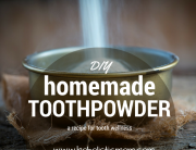 Homemade Toothpaste - Boholistic Mom