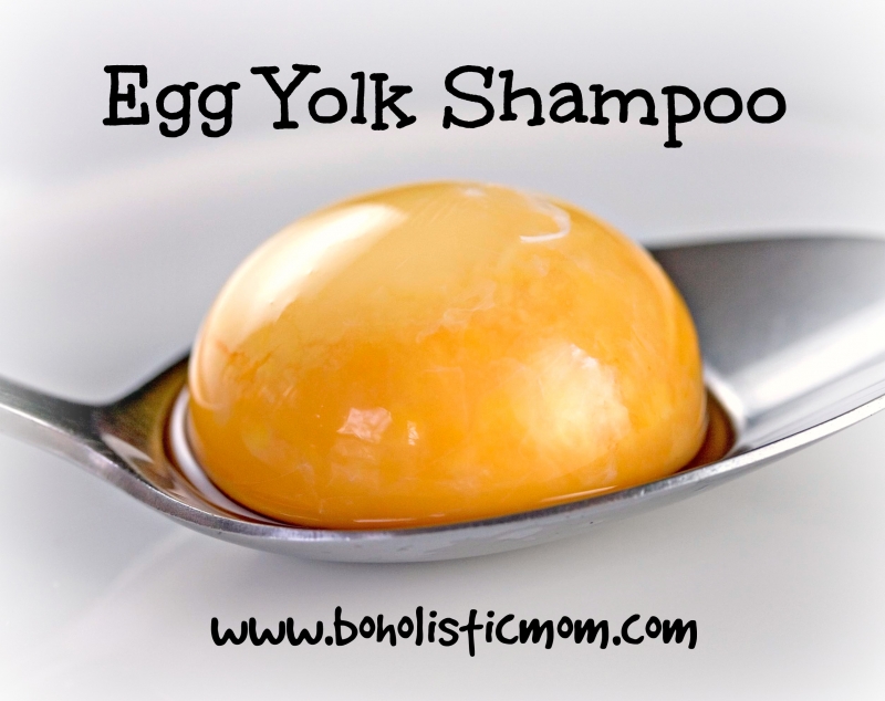 Egg Yolk Shampoo | Boholistic Mom