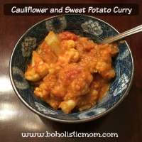 Tantalizing Cauliflower and Sweet Potato Curry