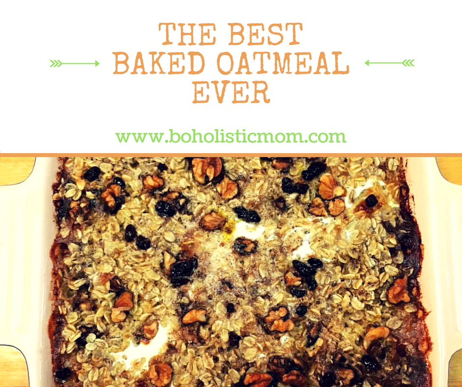 The BEST Baked Oatmeal Recipe