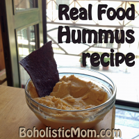 Real Food Hummus: Fantastic Snack or Side