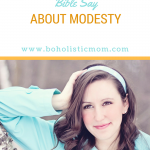 Modesty and the Bible