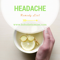 Headache Remedy List for Moms